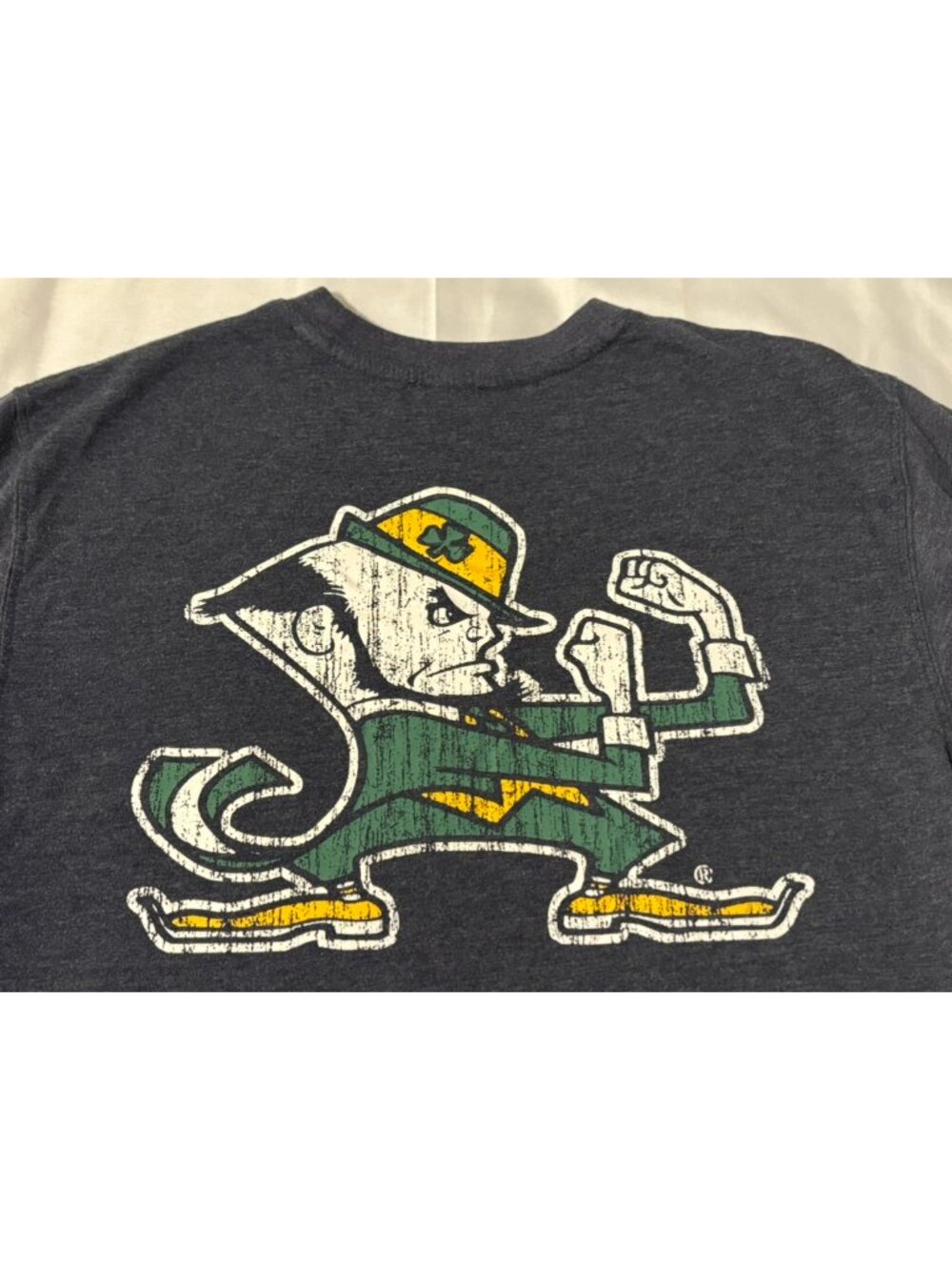 Notre Dame Fighting Irish Colosseum Distressed Graphic Pocket Tee Men's Small